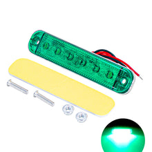 Load image into Gallery viewer, 12V- 80V 6LED Trailer Side Clearance Marker Lamp Warning Lens Flashing Lights Truck Side Marker Lamp Marker