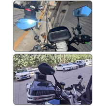 Load image into Gallery viewer, Pair Motorcycle Electric Vehicle Side Mirrors Scooters Accessories Rearview Mirror Side View Mirrors Motor Motorbike for AOS3 UQI U+b N1S