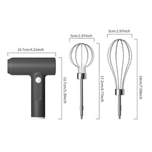 Load image into Gallery viewer, Wireless Handheld Egg Beater 3 Speeds Electric Milk Frother Foam Maker Mixer USB Rechargeable Coffee Drink Frothing Wand Foamer