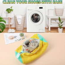 Load image into Gallery viewer, Washing Shoes Bag Cotton Laundry Net Fluffy fibers Easily remove dirt Washing Bags Anti-deformation Shoes Clothes Organizer