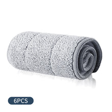 Load image into Gallery viewer, 3/6/9Pcs Fiber Cloth Mop Pad Replacement Washable Spray Mop Dust Mop Mop Head Cleaning Pad Rotary Sweeper Mop Floor Cleaning Household Supplies