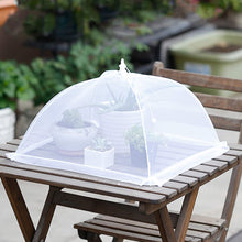 Load image into Gallery viewer, Kitchen Foldable Mesh Food Cover Anti-fly Food Covers Tent Reusable Collapsible Insect-Proof Lid Food Protection Net Vegetable Fruit Picnic Food Protect Umbrella