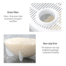 Load image into Gallery viewer, Washing Rice Machine with Handle Plastic Strainer Soybean Washer Sieve Convenient Multifunctional for Kitchen Supplies