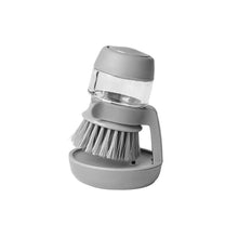 Load image into Gallery viewer, Dish Brush with Soap Dispenser Multi-use Soap Dispensing Scrub Brush for Household Universal Kitchen Dish Palm Brush with Tary