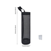 Load image into Gallery viewer, Home Grocery Bag Holder Wall Mount Plastic Bag Holder Dispenser Hanging Storage Trash Garbage Bag Kitchen Garbage Organizer
