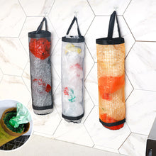 Load image into Gallery viewer, Home Grocery Bag Holder Wall Mount Plastic Bag Holder Dispenser Hanging Storage Trash Garbage Bag Kitchen Garbage Organizer