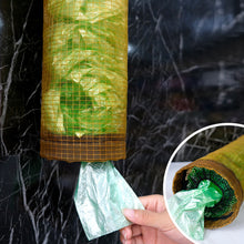 Load image into Gallery viewer, Home Grocery Bag Holder Wall Mount Plastic Bag Holder Dispenser Hanging Storage Trash Garbage Bag Kitchen Garbage Organizer