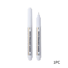 Load image into Gallery viewer, White Black Red Marker Pens 1.0mm Oily Waterproof Paint Pen for Wool Canva Tire Glass Rock Metal DIY Graffiti Sketching Markers Stationery