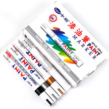 Load image into Gallery viewer, White Black Red Sketching Marker Pen Oily Waterproof Paint Pens for Calligraphy Painting Drawing DIY Graffiti Art Supplies
