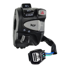 Load image into Gallery viewer, Motorcycle Handle Switch with Pssing Light Hazard Light PLug Horn Warning Light Turn Signal Button For Honda Click150 Left