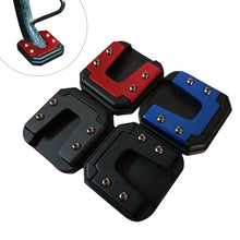 Load image into Gallery viewer, Universal Motorcycle Extension Scooter Bike Kickstand Extender Foot Side Stand Pad Support Plate Anti-skid Enlarged Base