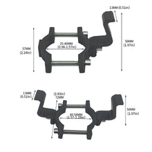 Load image into Gallery viewer, Motorcycle Helmet Storage Aluminum Alloy Hook Luggage Bag Hanger Hook Holder For Electric Motorcycle Bike Bicycle Scooter