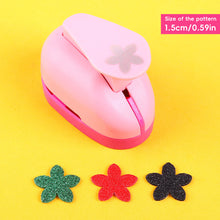 Load image into Gallery viewer, Flower Furador 15mm DIY Craft Hole Puncher Paper Cut Eva Foam Maker Scrapbooking Labor Saving for Kid Hole Punch Embossing