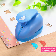 Load image into Gallery viewer, Flower Furador 15mm DIY Craft Hole Puncher Paper Cut Eva Foam Maker Scrapbooking Labor Saving for Kid Hole Punch Embossing