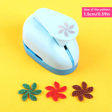 Load image into Gallery viewer, Flower Furador 15mm DIY Craft Hole Puncher Paper Cut Eva Foam Maker Scrapbooking Labor Saving for Kid Hole Punch Embossing