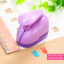 Load image into Gallery viewer, Flower Furador 15mm DIY Craft Hole Puncher Paper Cut Eva Foam Maker Scrapbooking Labor Saving for Kid Hole Punch Embossing