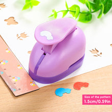 Load image into Gallery viewer, Flower Furador 15mm DIY Craft Hole Puncher Paper Cut Eva Foam Maker Scrapbooking Labor Saving for Kid Hole Punch Embossing