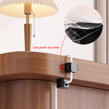 Load image into Gallery viewer, 6PCS Magnetic Cable Clips Cable Smooth Adjustable Cord Holder Under Desk Cable Management Wire Keeper Cable Organizer