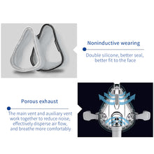Load image into Gallery viewer, Respirator Universal Full Face FM1B CPAP Mask Respirator Nose Mask Fish Leap Remit Suitable Universal Mask Health Care