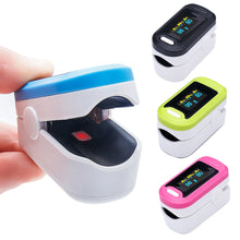 Load image into Gallery viewer, Blood Oximeter Household Finger Pulse Finger Clip Heart Rate Meter Blood Oxygen Saturation Measurement Blood Oximeter