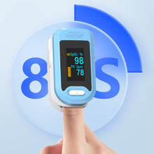 Load image into Gallery viewer, Blood Oximeter Household Finger Pulse Finger Clip Heart Rate Meter Blood Oxygen Saturation Measurement Blood Oximeter