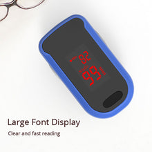 Load image into Gallery viewer, Finger Clip Oximeter Portable Blood Oxygen Heart Rate Detector Finger Clip Oximeter Heart Rate Detection Pulse Oximeter Health Care