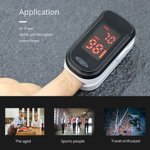 Load image into Gallery viewer, Finger Clip Oximeter Portable Blood Oxygen Heart Rate Detector Finger Clip Oximeter Heart Rate Detection Pulse Oximeter Health Care