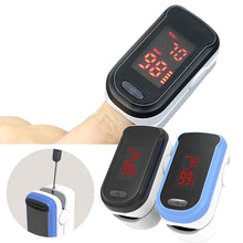 Load image into Gallery viewer, Finger Clip Oximeter Portable Blood Oxygen Heart Rate Detector Finger Clip Oximeter Heart Rate Detection Pulse Oximeter Health Care