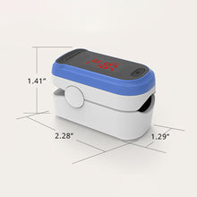 Load image into Gallery viewer, Finger Clip Oximeter Portable Blood Oxygen Heart Rate Detector Finger Clip Oximeter Heart Rate Detection Pulse Oximeter Health Care