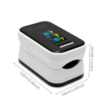 Load image into Gallery viewer, Finger Clip Pulse Oximeter OLED Screen Finger Pulse Oximeter Saturation Monitor Household Oximeter Health Care