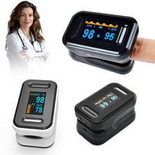 Load image into Gallery viewer, Finger Clip Pulse Oximeter OLED Screen Finger Pulse Oximeter Saturation Monitor Household Oximeter Health Care