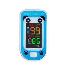 Load image into Gallery viewer, Cute Cartoon Children's Pulse Oximeter TFT Finger Clip Household Heart Rate Detection Pulse Oximeter Health Care