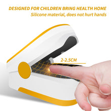 Load image into Gallery viewer, Cute Cartoon Children's Pulse Oximeter TFT Finger Clip Household Heart Rate Detection Pulse Oximeter Health Care
