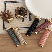 Load image into Gallery viewer, Simple and Exquisite Bubble Braided Headband for Women Creative Telephone Wire Hair Loop Elegant Braided Hair Tied Ponytail Hair Accessories