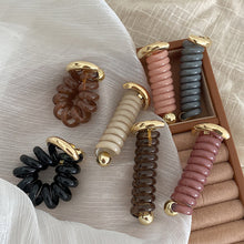 Load image into Gallery viewer, Simple and Exquisite Bubble Braided Headband for Women Creative Telephone Wire Hair Loop Elegant Braided Hair Tied Ponytail Hair Accessories