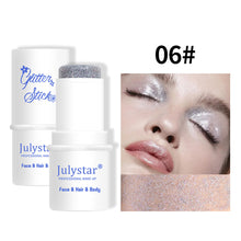 Load image into Gallery viewer, Multifunctional Glitter Sequin Stick Face Lip Hair Body Sequins Flash Eyeshadow Party Stage Makeup Eyeshadow Cosmetic