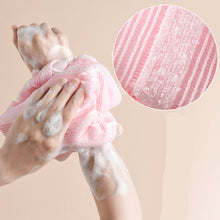 Load image into Gallery viewer, Nylon Soft Rubbing Washcloth Bath Brush Back Towels Exfoliating Scrub Shower Body Household Bathroom Accessories