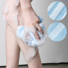 Load image into Gallery viewer, Nylon Soft Rubbing Washcloth Bath Brush Back Towels Exfoliating Scrub Shower Body Household Bathroom Accessories
