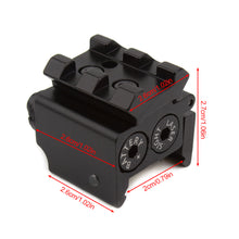 Load image into Gallery viewer, GLOCK/ JG11 Mini Undermount Infrared Laser Sight Adjustable Locator Low Base Minnow Bone For 20MM Guide