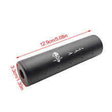 Load image into Gallery viewer, HK/QD/DD/GHOST/Sandman Silencer Soft Bullet Toy Front Tube Fire Cap Decoration For 14MM Reverse Teeth 19MM Straight Insert - No Function