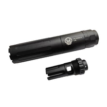 Load image into Gallery viewer, HK/QD/DD/GHOST/Sandman Silencer Soft Bullet Toy Front Tube Fire Cap Decoration For 14MM Reverse Teeth 19MM Straight Insert - No Function