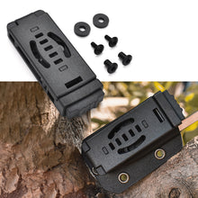 Load image into Gallery viewer, Outdoor Multi-Functional EDC Knife Sheath Waist Clip Accessories Tactical Knife Sleeve Back Clip 6-Hole K Sheath Fixed Clamp With Screw Gasket