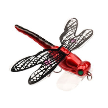 Load image into Gallery viewer, 1PC 7.5CM/6.2G Dragonfly Lure Bait Surface Wave Crawling Fly Bionic Bait Fishing Supplies
