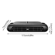 Load image into Gallery viewer, Car Seat Fan Backseat Cooling Fan Front Rear Headrest Cooling Interior Upgraded Air Fan
