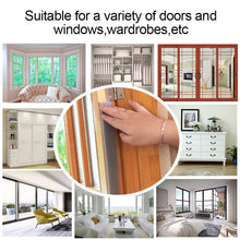 Load image into Gallery viewer, 2M Wearable Sliding Window Weather Strip Soundproofing Foam Door Bottom Seal Tape Dustproof Self Adhesive Window Gap Hardware