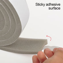 Load image into Gallery viewer, 2M Wearable Sliding Window Weather Strip Soundproofing Foam Door Bottom Seal Tape Dustproof Self Adhesive Window Gap Hardware
