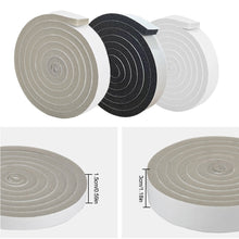 Load image into Gallery viewer, 2M Wearable Sliding Window Weather Strip Soundproofing Foam Door Bottom Seal Tape Dustproof Self Adhesive Window Gap Hardware