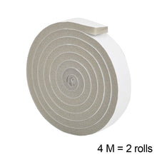 Load image into Gallery viewer, 2M Wearable Sliding Window Weather Strip Soundproofing Foam Door Bottom Seal Tape Dustproof Self Adhesive Window Gap Hardware