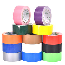 Load image into Gallery viewer, 10m Rainbow Colored Duct Tape Thickens No Residue Easy Tear By Hand Heavy Waterproof Adhesive Tape for DIY Art Packaging Coding