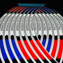 Load image into Gallery viewer, 16Pcs Motorcycle Wheel Sticker Reflective Rim Tape For Honda Kawasaki Racing Motorbike 17"18" Wheel Rim Tape Car Wheel Sticker Motorcycle Accessory